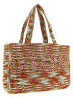 Valentino Garavani Multicolor Viscose Tote Bag