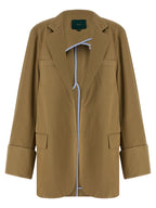 MAISON JEJIA Beige Cotton Blazer