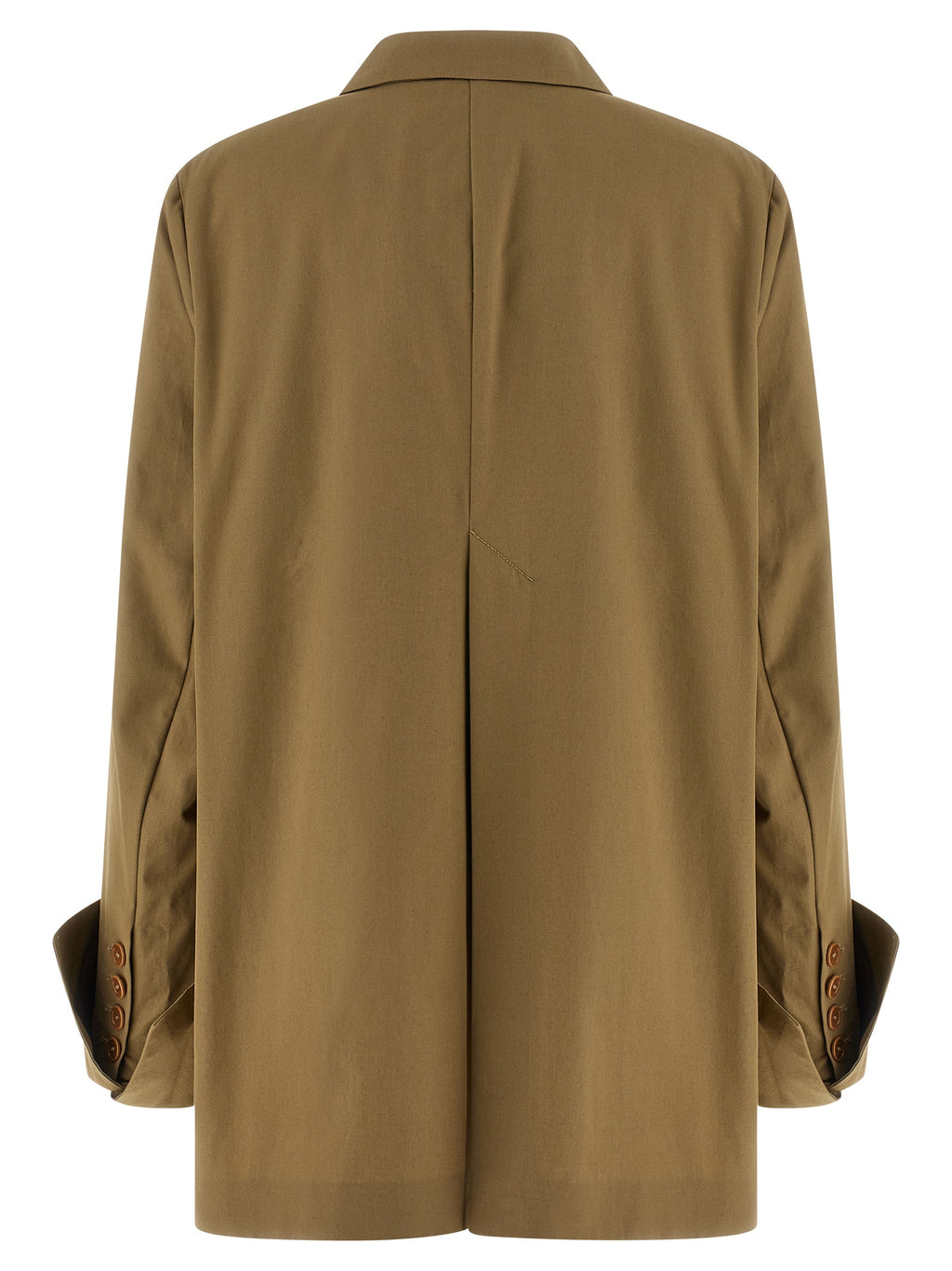 MAISON JEJIA Beige Cotton Blazer