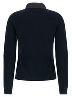 Moncler Grenoble Blue Polyamide Cardigan