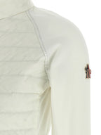 Moncler Grenoble White Polyamide Cardigan