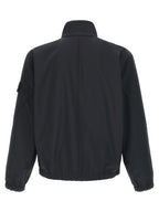 Stone Island Blue Polyester Shell Jacket