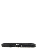 Saint Laurent Black Calfskin Regular Belt