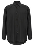 Schwarze Baumwollbluse
