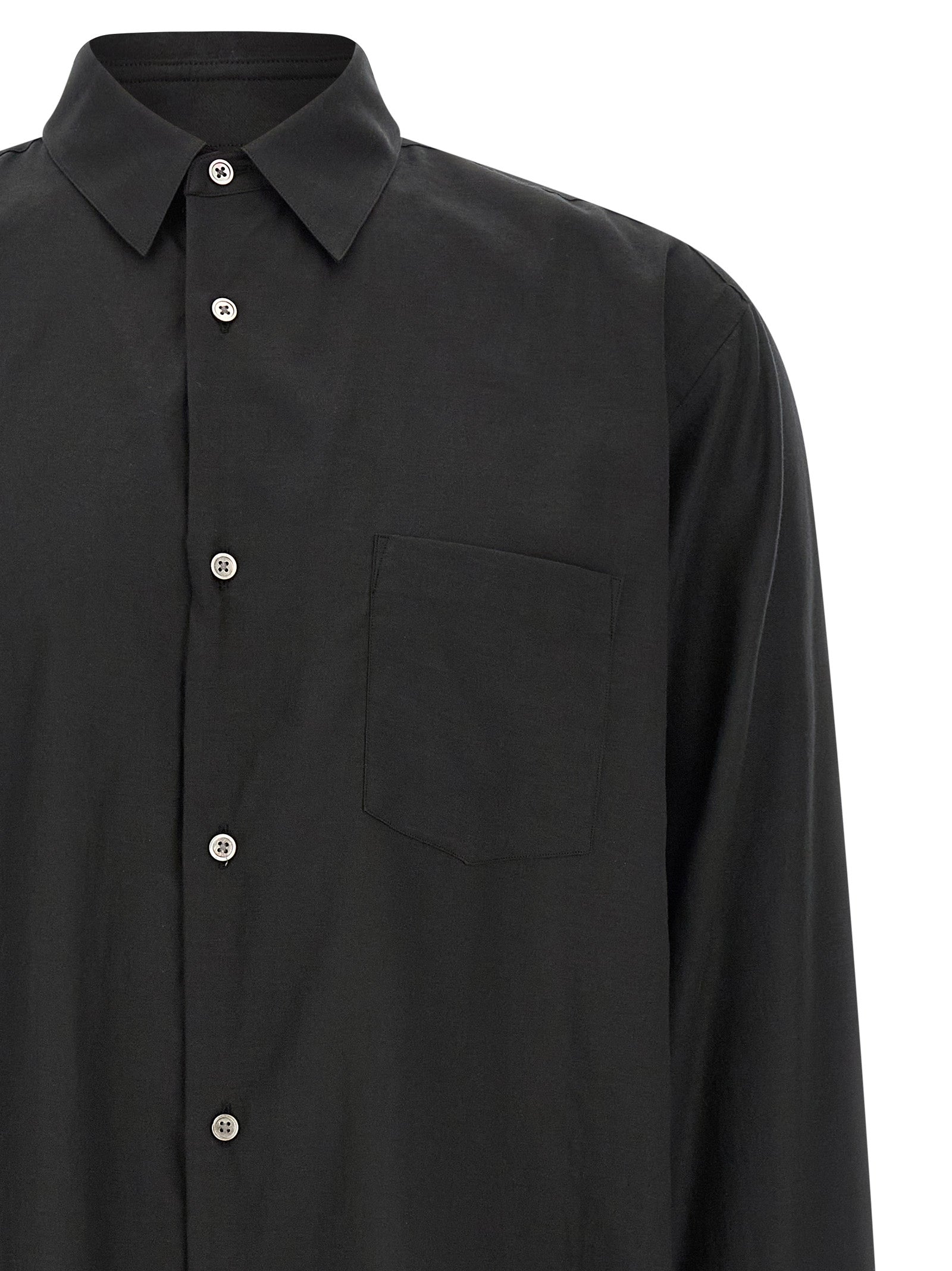 Black Cotton Blouse