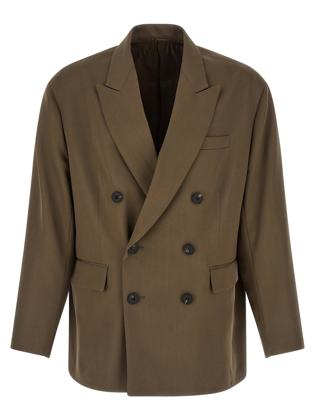 Bicolor Wool Blazer