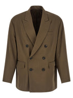 Bicolor Wool Blazer
