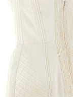 Zimmermann White Cotton Short Dress