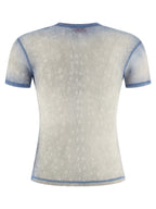 Diesel Blue Cotton T-Shirt