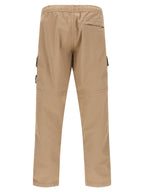 Stone Island Beige Cotton Cargo Pants