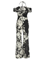 Bicolor Polyester Jumpsuit