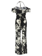 Bicolor Polyester Jumpsuit