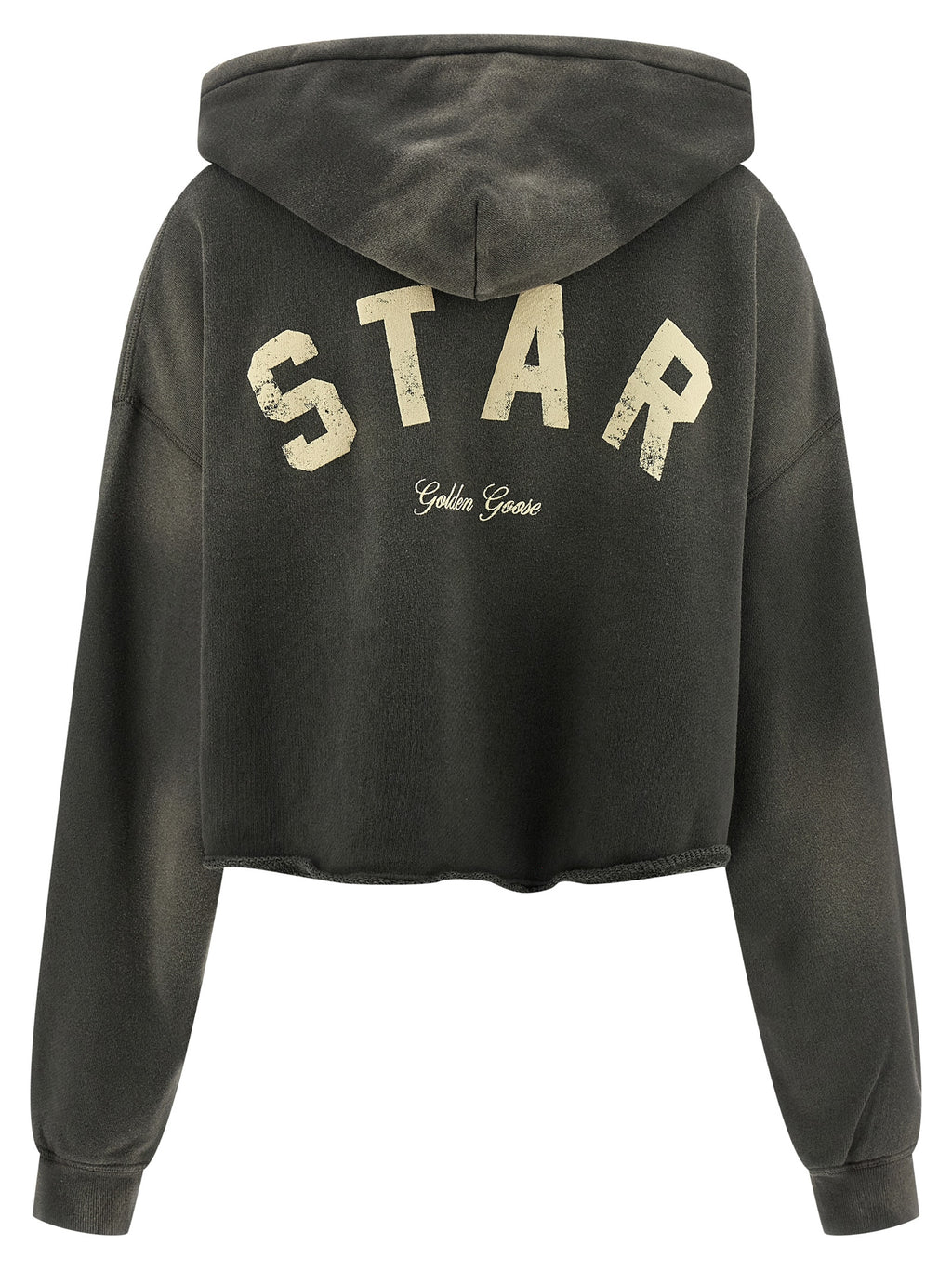 Gray Cotton Hoodie