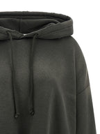 Gray Cotton Hoodie