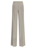 Rick Owens Gray Acetate Flared Pants