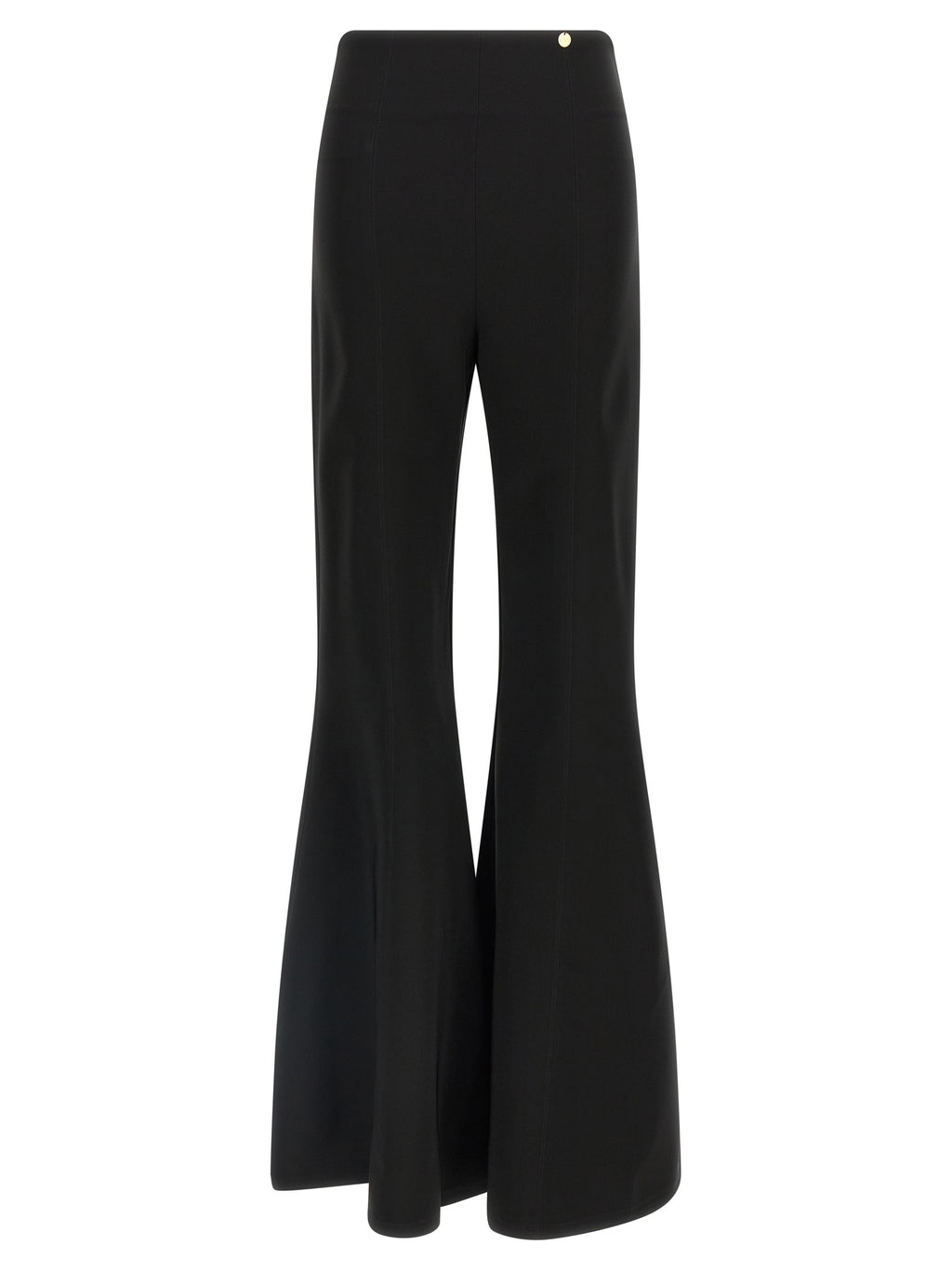 CATALINA Black Triacetate Flared Pants