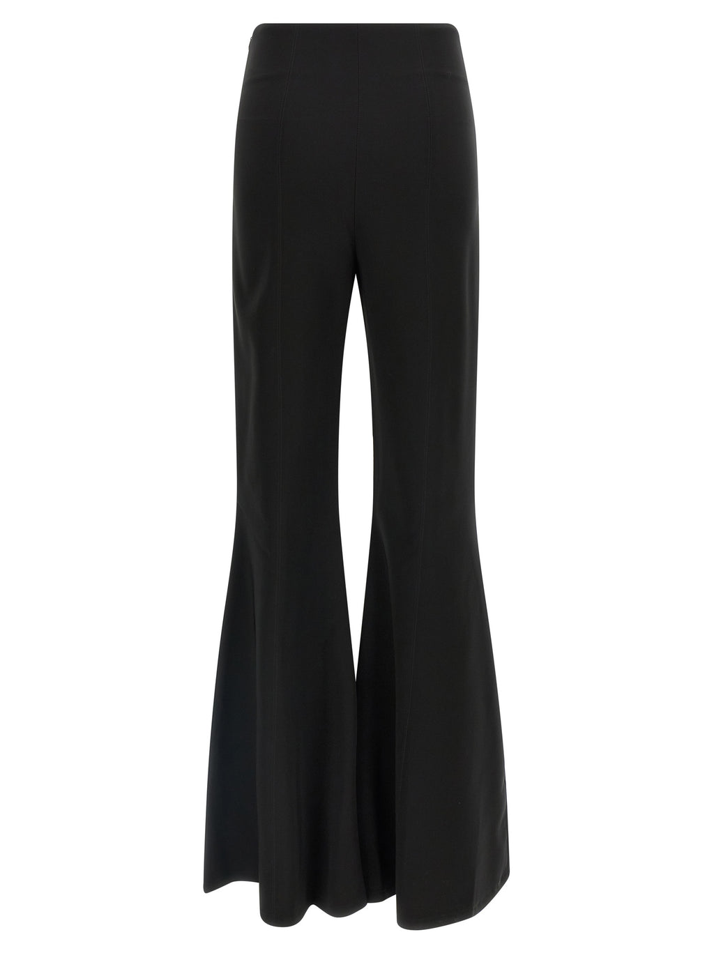 CATALINA Black Triacetate Flared Pants