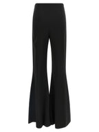 CATALINA Black Triacetate Flared Pants