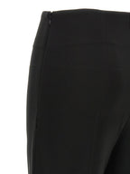 CATALINA Black Triacetate Flared Pants