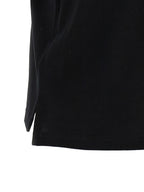 Saint Laurent Black Cotton Polo Shirt