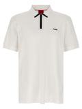 White Cotton Polo Shirt