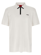 White Cotton Polo Shirt