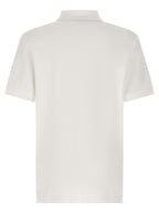 White Cotton Polo Shirt