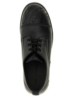 Kiko Kostadinov Black Calfskin Oxfords And Derbies