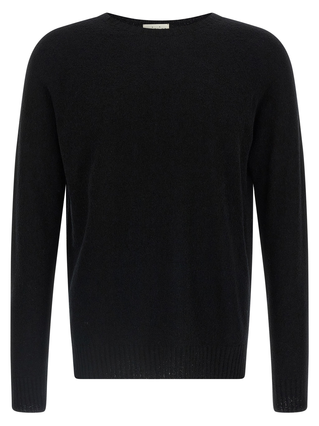 MA'RY'YA Black Cotton Cardigan