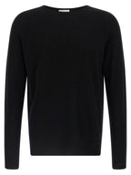 MA'RY'YA Black Cotton Cardigan
