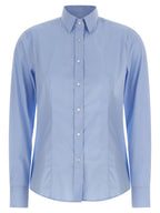 XACUS Blue Cotton Blouse