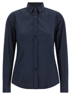 XACUS Blue Cotton Blouse