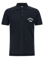 Givenchy Blue Cotton Polo Shirt