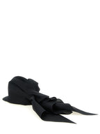 Balenciaga Black Silk Cap (Baseball Hat)