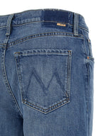 Mother Denim Blue Cotton Jeans Denim