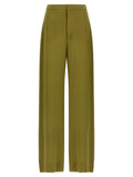 MAISON JEJIA Bicolor Silk Casual Pants