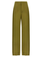 MAISON JEJIA Bicolor Silk Casual Pants