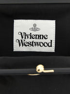 Vivienne Westwood Black Viscose Clutch Bag