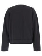 Ganni Black Organic Cotton Sweatshirt