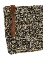 Ibeliv Bicolor Raffia Clutch Bag
