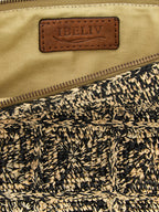 Ibeliv Bicolor Raffia Clutch Bag