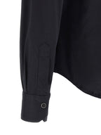 Kiton Blue Cotton Blouse