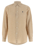 Polo Ralph Lauren Beige Cotton Blouse