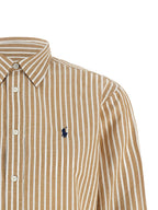 Polo Ralph Lauren Beige Cotton Blouse
