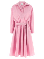 NUDE Multicolor Cotton Midi Dress