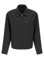 MFPEN Gray Wool Full-Length Jacket