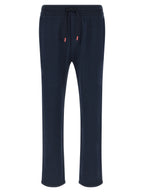 Kiton Blue Cotton Sweatsuit