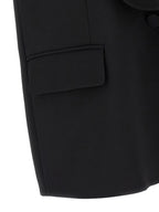 DI.LA3 PARI' Black Viscose Sleeveless Jacket