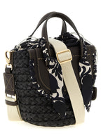 Black Pantograph Handbag