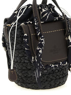 Black Pantograph Handbag